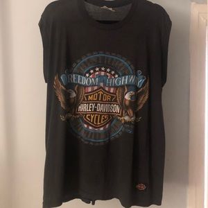 Oversized Harley Davidson Tank